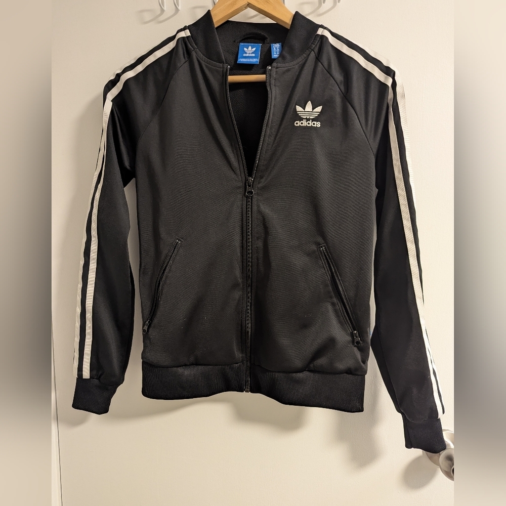 Adidas Men's Black Track Jacket
